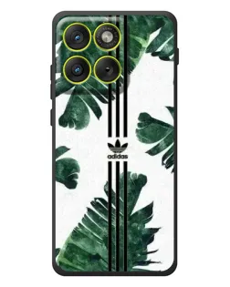 Чохол для Motorola Edge 70 з картинкою «Пальмове листя адідас»