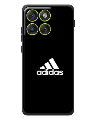 Чохол для Motorola Edge 70 з картинкою «Чорна класика Adidas»