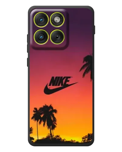 Чохол для Motorola Edge 70 з картинкою «Nike на заході сонця»