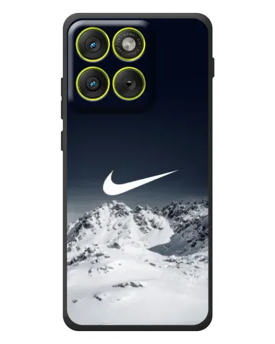Чохол для Motorola Edge 70 з картинкою «Nike — зимові гори»