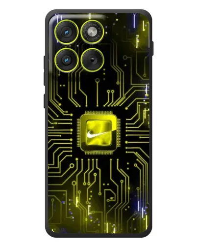 Чохол для Motorola Edge 70 з картинкою «Nike — золота іскра»