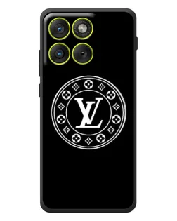 Чехол для Motorola Edge 70 с картинкой «LV — печать стиля»
