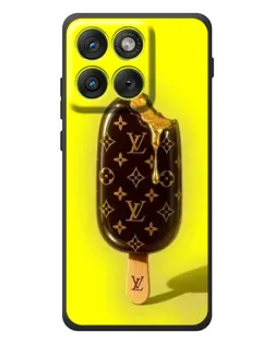 Чехол для Motorola Edge 70 с картинкой «Мороженое от LV»