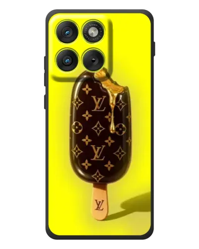 Чехол для Motorola Edge 70 с картинкой «Мороженое от LV»
