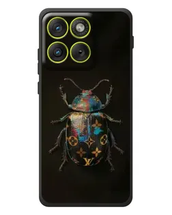 Чехол для Motorola Edge 70 с картинкой «LV — мраморный принт»