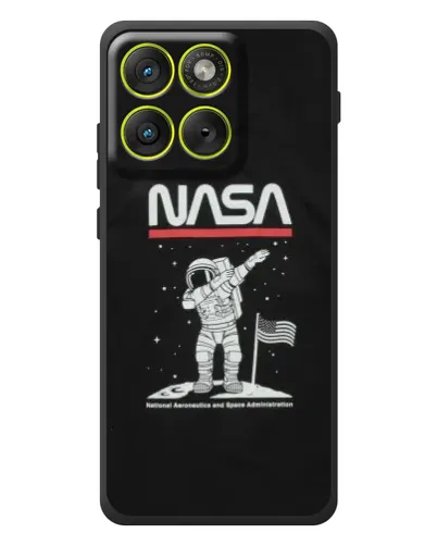 Чохол для Motorola Edge 70 з картинкою «NASA — крокуємо по Місяцю» Чохол для Motorola Edge 70 з картинкою «NASA — крокуємо по Місяцю»