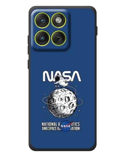 Чохол для Motorola Edge 70 з картинкою «NASA — місячна місія» Чохол для Motorola Edge 70 з картинкою «NASA — місячна місія»