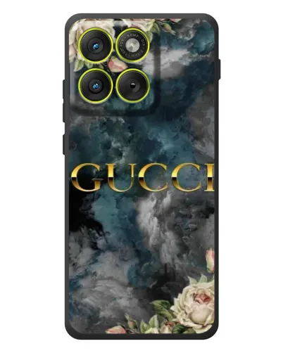 Чохол для Motorola Edge 70 з картинкою «Абстрактні квіти Gucci» Чохол для Motorola Edge 70 з картинкою «Абстрактні квіти Gucci»