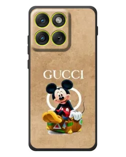 Чохол для Motorola Edge 70 з картинкою «Міккі Маус Gucci — крафт»