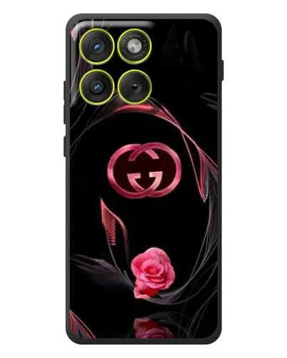 Чохол для Motorola Edge 70 з картинкою «Gucci — неонова троянда» Чохол для Motorola Edge 70 з картинкою «Gucci — неонова троянда»