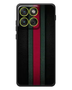 Чохол для Motorola Edge 70 з картинкою «Gucci — неонова лінія»