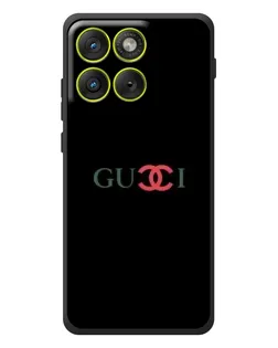 Чохол для Motorola Edge 70 з картинкою «Gucci — червоний градієнт»