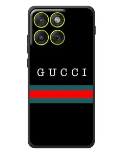 Чохол для Motorola Edge 70 з картинкою «Gucci — червоний пояс»