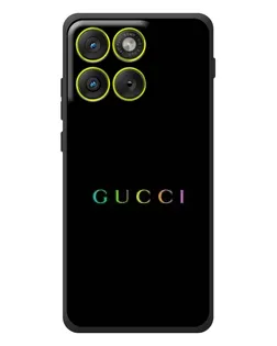 Чохол для Motorola Edge 70 з картинкою «Gucci — неоновий мінімалізм»
