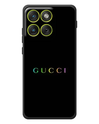 Чехол для Motorola Edge 70 с картинкой «Gucci — неоновый минимализм» Чехол для Motorola Edge 70 с картинкой «Gucci — неоновый минимализм»