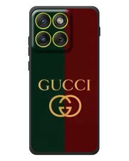 Чохол для Motorola Edge 70 з картинкою «Gucci — темно-зелений градієнт»