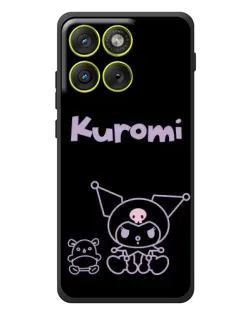 Чохол для Motorola Edge 70 з картинкою «Kuromi — чорний мінімалізм» Чохол для Motorola Edge 70 з картинкою «Kuromi — чорний мінімалізм»