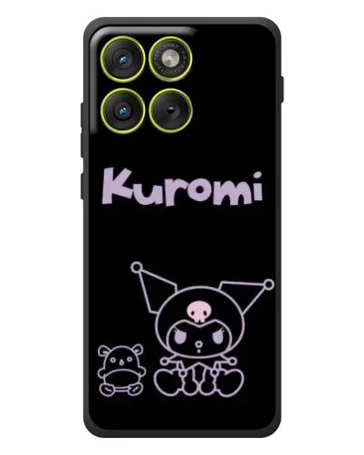 Чохол для Motorola Edge 70 з картинкою «Kuromi — чорний мінімалізм» Чохол для Motorola Edge 70 з картинкою «Kuromi — чорний мінімалізм»