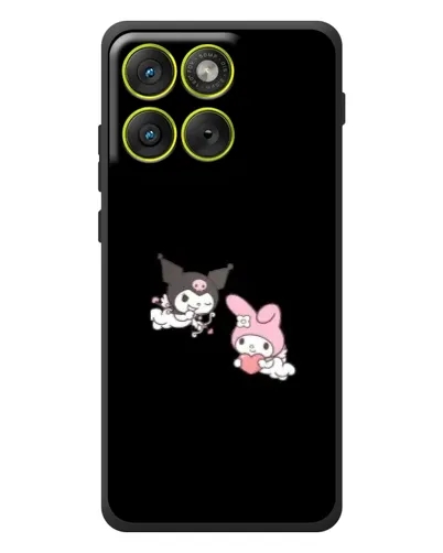 Чохол для Motorola Edge 70 з картинкою «My Melody та Kuromi» Чохол для Motorola Edge 70 з картинкою «My Melody та Kuromi»