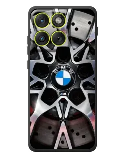 Чехол для Motorola Edge 70 с картинкой «BMW — деталь диска»