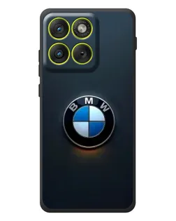 Чехол для Motorola Edge 70 с картинкой «Логотип BMW — минимализм»