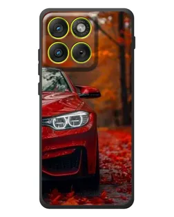 Чехол для Motorola Edge 70 с картинкой «Осенняя BMW M4»