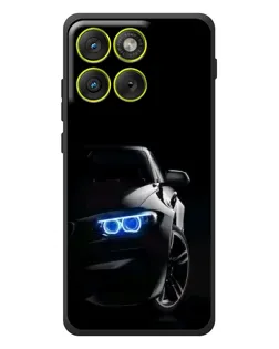 Чехол для Motorola Edge 70 с картинкой «BMW — ночной взгляд»