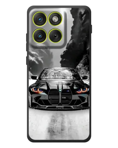 Чехол для Motorola Edge 70 с картинкой «BMW — акварельный дрифт» Чехол для Motorola Edge 70 с картинкой «BMW — акварельный дрифт»