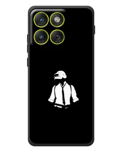 Чехол для Motorola Edge 70 с картинкой «PUBG — белый шлем» Чехол для Motorola Edge 70 с картинкой «PUBG — белый шлем»