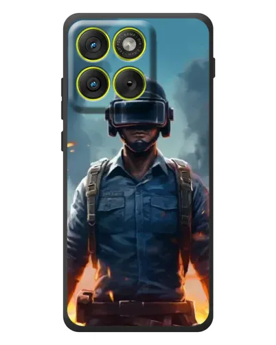 Чехол для Motorola Edge 70 с картинкой «PUBG — реалистичный герой» Чехол для Motorola Edge 70 с картинкой «PUBG — реалистичный герой»