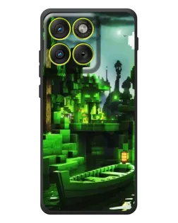 Чехол для Motorola Edge 70 с картинкой «Minecraft лесной пейзаж» Чехол для Motorola Edge 70 с картинкой «Minecraft лесной пейзаж»