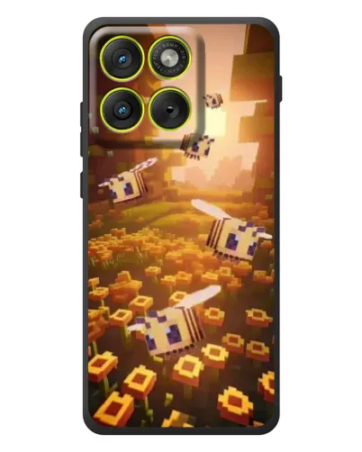 Чехол для Motorola Edge 70 с картинкой «Поле подсолнухов»