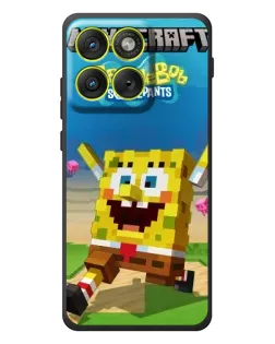 Чехол для Motorola Edge 70 с картинкой «Губка Боб Minecraft» Чехол для Motorola Edge 70 с картинкой «Губка Боб Minecraft»