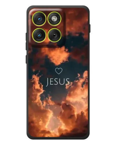Чохол для Motorola Edge 70 з картинкою «Сяйво Імені Jesus»