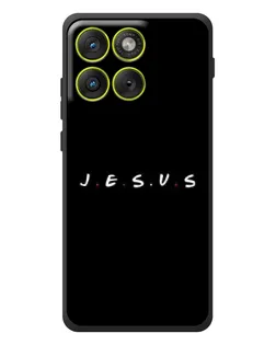 Чохол для Motorola Edge 70 з картинкою «Крапки віри J.E.S.U.S.»