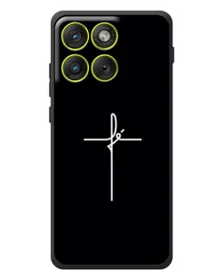 Чехол для Motorola Edge 70 с картинкой «Тонкий крест»