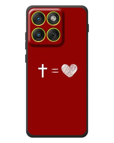 Чехол для Motorola Edge 70 с картинкой «Уравнение любви» Чехол для Motorola Edge 70 с картинкой «Уравнение любви»