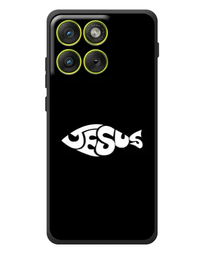 Чехол для Motorola Edge 70 с картинкой «Рыба Jesus» Чехол для Motorola Edge 70 с картинкой «Рыба Jesus»