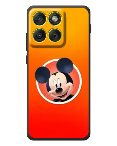 Чехол для Motorola Edge 70 с картинкой «Mickey в круге»