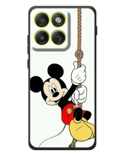 Чехол для Motorola Edge 70 с картинкой «Mickey на канате»