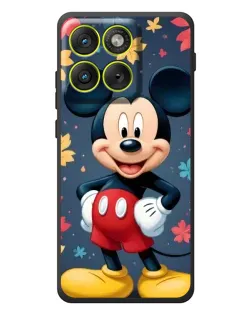Чехол для Motorola Edge 70 с картинкой «Осенний Mickey Mouse»