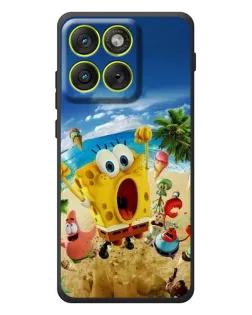 Чехол для Motorola Edge 70 с картинкой «Развлечения на пляже»