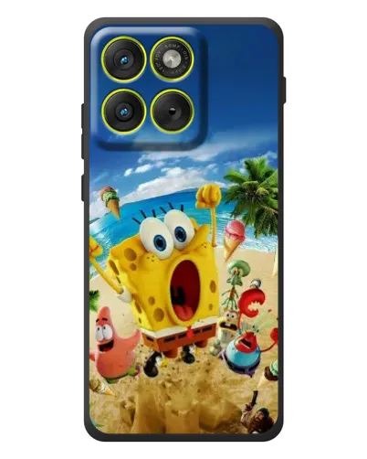 Чехол для Motorola Edge 70 с картинкой «Развлечения на пляже»