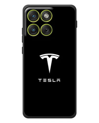 Чехол для Motorola Edge 70 с картинкой «Tesla White Logo» Чехол для Motorola Edge 70 с картинкой «Tesla White Logo»
