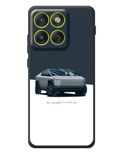 Чехол для Motorola Edge 70 с картинкой «Серебристый Cybertruck Tesla» Чехол для Motorola Edge 70 с картинкой «Серебристый Cybertruck Tesla»