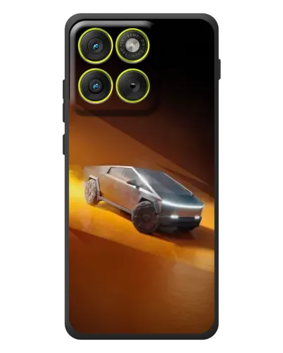 Чехол для Motorola Edge 70 с картинкой «Cybertruck в пустыне» Чехол для Motorola Edge 70 с картинкой «Cybertruck в пустыне»