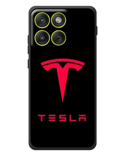 Чехол для Motorola Edge 70 с картинкой «Tesla Red Logo» Чехол для Motorola Edge 70 с картинкой «Tesla Red Logo»