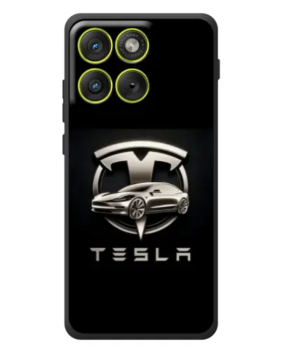 Чехол для Motorola Edge 70 с картинкой «Tesla — серебристое авто» Чехол для Motorola Edge 70 с картинкой «Tesla — серебристое авто»