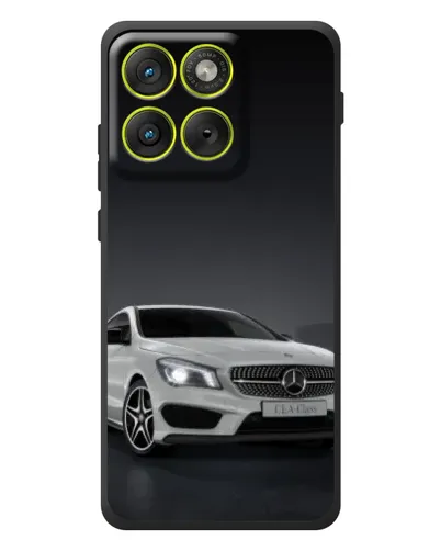 Чехол для Motorola Edge 70 с картинкой «Mercedes AMG GT Silver»
