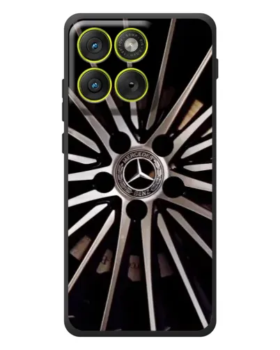 Чехол для Motorola Edge 70 с картинкой «Диск Mercedes»